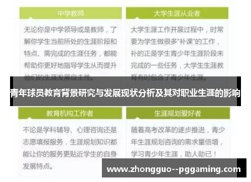 青年球员教育背景研究与发展现状分析及其对职业生涯的影响